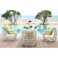 Cozy outdoor patio furniture Eco-friendly rattan garden dining set